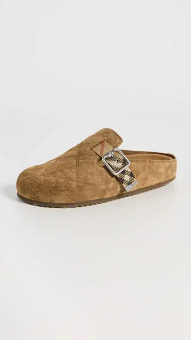 Burberry Suede Urchin Clogs Jute | Thumbnail 2 Burberry Suede Urchin Clogs Jute | Thumbnail 2