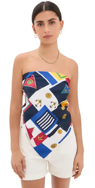SEROYA Hark Satin Top Regatta | Thumbnail 1 SEROYA Hark Satin Top Regatta | Thumbnail 1