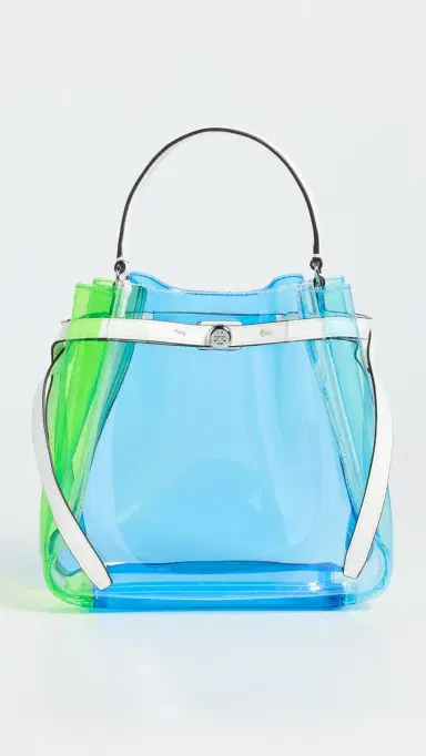 Tory Burch Colorblock Jelly Bucket Bag | Thumbnail 2 Tory Burch Colorblock Jelly Bucket Bag | Thumbnail 2