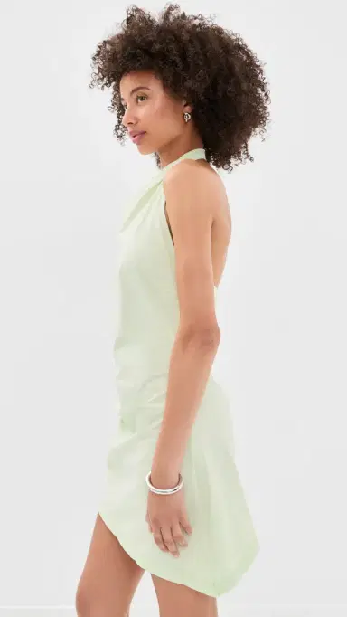 Lioness oonlight Mini Dress Lime | Thumbnail 4 Lioness oonlight Mini Dress Lime | Thumbnail 4