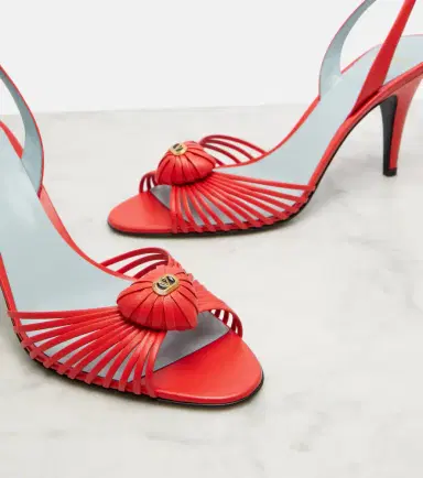 Valentino Garavani Royal 90 leather slingback sandals | Thumbnail 3 Valentino Garavani Royal 90 leather slingback sandals | Thumbnail 3