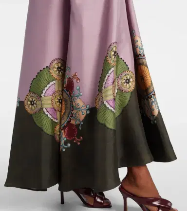 La DoubleJ Magnifico printed silk twill kaftan | Thumbnail 6 La DoubleJ Magnifico printed silk twill kaftan | Thumbnail 6