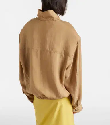 Saint Laurent Oversized blouson jacket | Thumbnail 7 Saint Laurent Oversized blouson jacket | Thumbnail 7