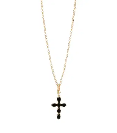 Dolce & Gabbana Cross embellished chain necklace | Thumbnail 1 Dolce & Gabbana Cross embellished chain necklace | Thumbnail 1