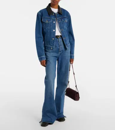 Bottega Veneta Intrecciato denim jacket | Thumbnail 5 Bottega Veneta Intrecciato denim jacket | Thumbnail 5