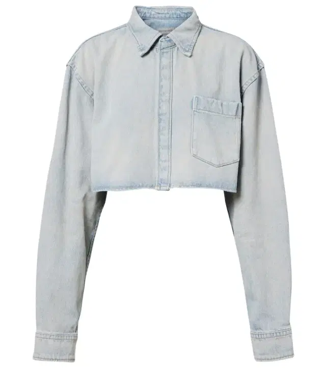Cropped denim shirt Cropped denim shirt