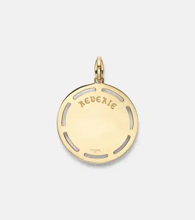 FoundRae Reverie Oversized 18k gold pendant with diamonds | Thumbnail 4 FoundRae Reverie Oversized 18k gold pendant with diamonds | Thumbnail 4