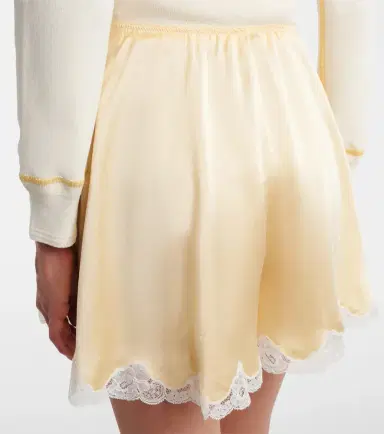 Chloé Chloé Silk satin shorts | Thumbnail 4 Chloé Chloé Silk satin shorts | Thumbnail 4