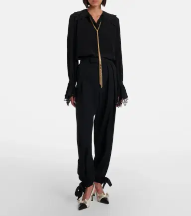 Chloé Chloé Virgin wool balloon pants | Thumbnail 5 Chloé Chloé Virgin wool balloon pants | Thumbnail 5