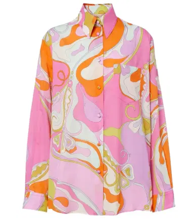 PUCCI Orchidee cotton shirt | Thumbnail 1 PUCCI Orchidee cotton shirt | Thumbnail 1