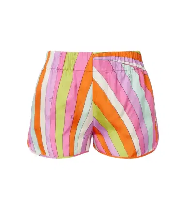 PUCCI Iride silk twill shorts | Thumbnail 1 PUCCI Iride silk twill shorts | Thumbnail 1