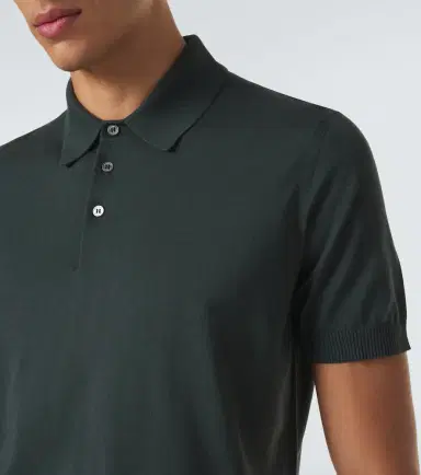 Dunhill Cotton and silk polo sweater | Thumbnail 2 Dunhill Cotton and silk polo sweater | Thumbnail 2