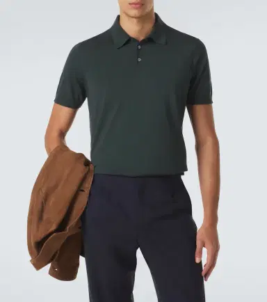 Dunhill Cotton and silk polo sweater | Thumbnail 5 Dunhill Cotton and silk polo sweater | Thumbnail 5