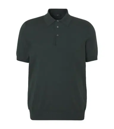 Dunhill Cotton and silk polo sweater | Thumbnail 1 Dunhill Cotton and silk polo sweater | Thumbnail 1