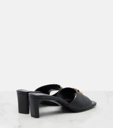 Gucci Double G leather mules | Thumbnail 4 Gucci Double G leather mules | Thumbnail 4