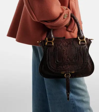 Chloé Chloé Marcie Small leather top-handle bag | Thumbnail 6 Chloé Chloé Marcie Small leather top-handle bag | Thumbnail 6
