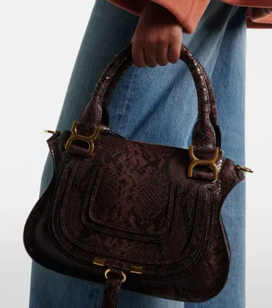 Chloé Chloé Marcie Small leather top-handle bag | Thumbnail 8 Chloé Chloé Marcie Small leather top-handle bag | Thumbnail 8