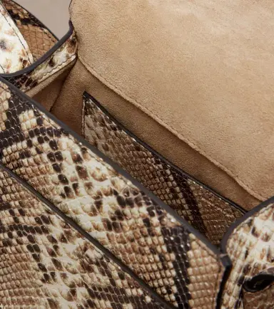 Chloe Chloé Marcie Mini snake-effect leather crossbody bag | Thumbnail 4 Chloe Chloé Marcie Mini snake-effect leather crossbody bag | Thumbnail 4