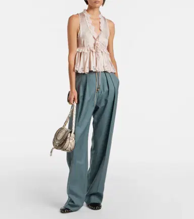 Chloe Chloé Marcie Mini snake-effect leather crossbody bag | Thumbnail 5 Chloe Chloé Marcie Mini snake-effect leather crossbody bag | Thumbnail 5
