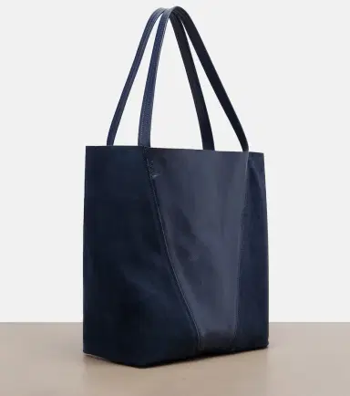 Chloé Chloé Chloé Spin leather and suede tote bag | Thumbnail 3 Chloé Chloé Chloé Spin leather and suede tote bag | Thumbnail 3