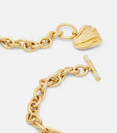 Chloe Chloé Chloé Pleated Heart pendant necklace | Thumbnail 2 Chloe Chloé Chloé Pleated Heart pendant necklace | Thumbnail 2
