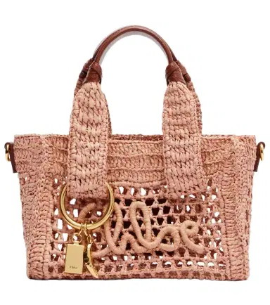 Chloe Chloé Summer Banana E/W Mini top-handle bag | Thumbnail 1 Chloe Chloé Summer Banana E/W Mini top-handle bag | Thumbnail 1