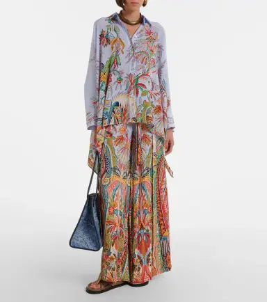 Etro Paisley wide-leg pants | Thumbnail 2 Etro Paisley wide-leg pants | Thumbnail 2