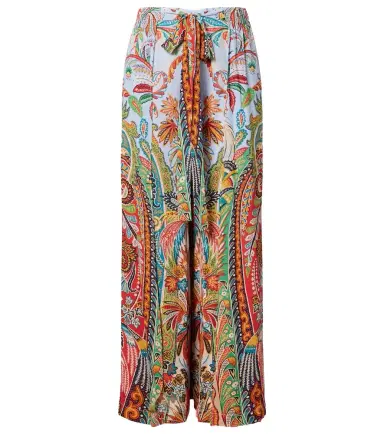 Etro Paisley wide-leg pants | Thumbnail 1 Etro Paisley wide-leg pants | Thumbnail 1