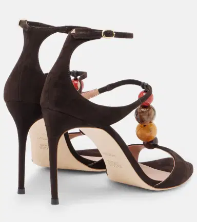 Malone Souliers Lena beaded suede sandals | Thumbnail 3 Malone Souliers Lena beaded suede sandals | Thumbnail 3
