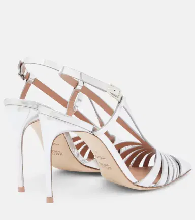 Malone Souliers Janette metallic leather slingback pumps | Thumbnail 2 Malone Souliers Janette metallic leather slingback pumps | Thumbnail 2