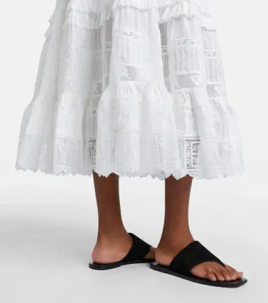 Zimmermann Solstice cotton midi dress | Thumbnail 3 Zimmermann Solstice cotton midi dress | Thumbnail 3