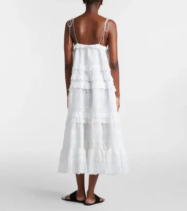 Zimmermann Solstice cotton midi dress | Thumbnail 5 Zimmermann Solstice cotton midi dress | Thumbnail 5