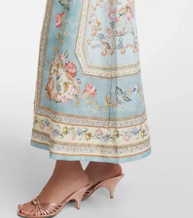 Zimmermann Roselight floral linen midi dress | Thumbnail 5 Zimmermann Roselight floral linen midi dress | Thumbnail 5