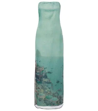 Staud Amara embellished organza maxi dress | Thumbnail 1 Staud Amara embellished organza maxi dress | Thumbnail 1