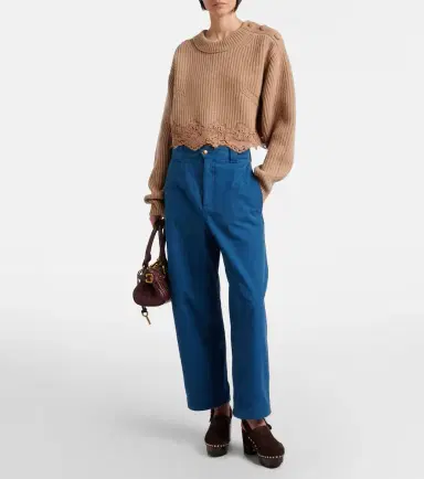 Chloé Chloé Jeannette suede clogs | Thumbnail 5 Chloé Chloé Jeannette suede clogs | Thumbnail 5