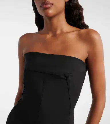 Rick Owens Wool-blend bustier gown | Thumbnail 2 Rick Owens Wool-blend bustier gown | Thumbnail 2