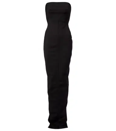 Rick Owens Wool-blend bustier gown | Thumbnail 1 Rick Owens Wool-blend bustier gown | Thumbnail 1
