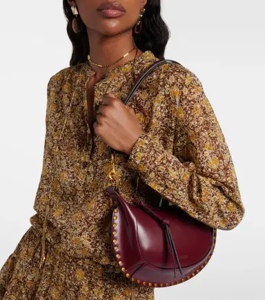 Isabel Marant Oskan Small leather shoulder bag | Thumbnail 5 Isabel Marant Oskan Small leather shoulder bag | Thumbnail 5