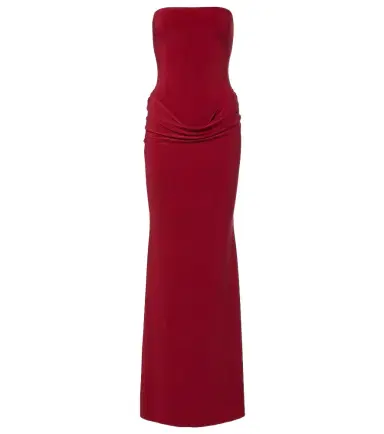 Bananhot Elice draped cotton maxi dress | Thumbnail 1 Bananhot Elice draped cotton maxi dress | Thumbnail 1