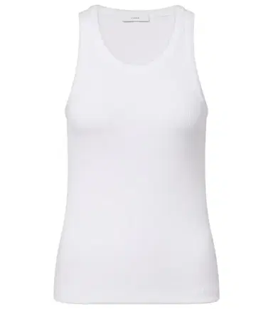 Vince Ribbed-knit jersey tank top | Thumbnail 1 Vince Ribbed-knit jersey tank top | Thumbnail 1