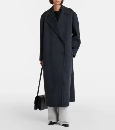 Vince Double-breasted wool-blend coat | Thumbnail 3 Vince Double-breasted wool-blend coat | Thumbnail 3