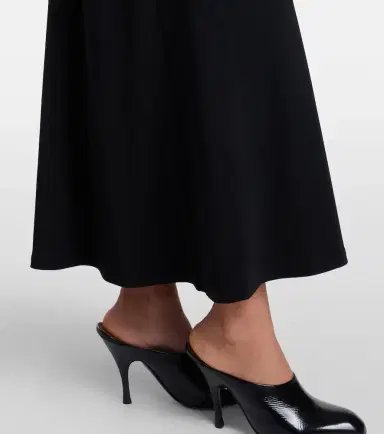 Vince Draped one-shoulder midi dress | Thumbnail 4 Vince Draped one-shoulder midi dress | Thumbnail 4