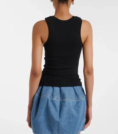 Loewe Ribbed-knit cotton-blend tank top | Thumbnail 6 Loewe Ribbed-knit cotton-blend tank top | Thumbnail 6