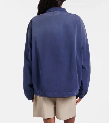 Miu Miu Cotton twill blouson jacket | Thumbnail 5 Miu Miu Cotton twill blouson jacket | Thumbnail 5