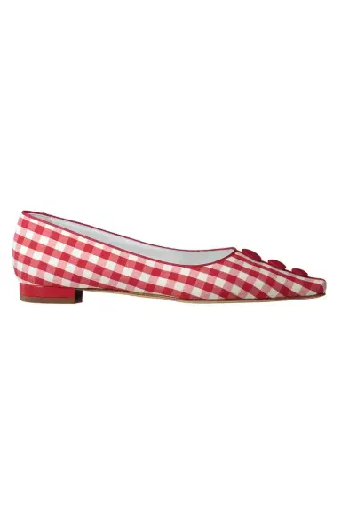 Manolo Blahnik Alexa Flat Pump | Thumbnail 1 Manolo Blahnik Alexa Flat Pump | Thumbnail 1