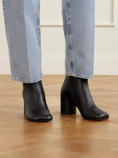 MM6 MAISON MARGIELA Leather Ankle Boots - Unknown | Thumbnail 2 MM6 MAISON MARGIELA Leather Ankle Boots - Unknown | Thumbnail 2