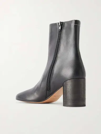 MM6 MAISON MARGIELA Leather Ankle Boots - Unknown | Thumbnail 3 MM6 MAISON MARGIELA Leather Ankle Boots - Unknown | Thumbnail 3