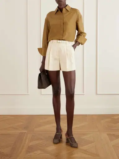 Jennifer Chamandi Mattia 65 Suede-trimmed Mesh Pumps | Thumbnail 4 Jennifer Chamandi Mattia 65 Suede-trimmed Mesh Pumps | Thumbnail 4