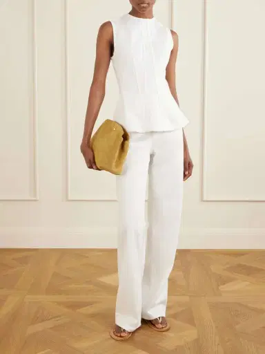 Liffner Pushlock Suede Clutch | Thumbnail 3 Liffner Pushlock Suede Clutch | Thumbnail 3