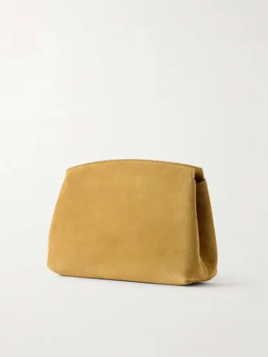 Liffner Pushlock Suede Clutch | Thumbnail 4 Liffner Pushlock Suede Clutch | Thumbnail 4